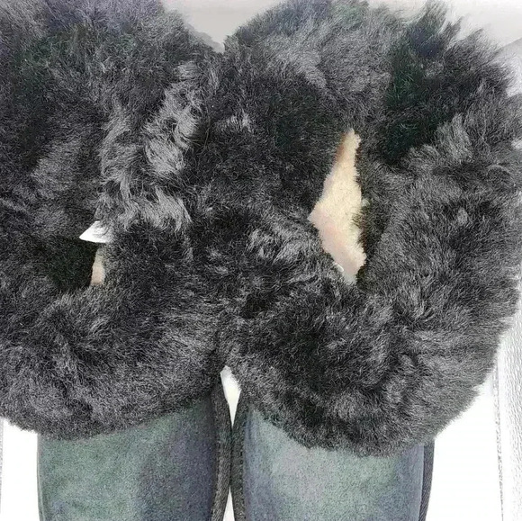 Faux fur short boots - Picture 6 of 8